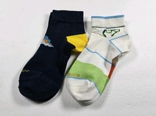 Bombas Lightweight Lot Of 2 Pairs Ankle Socks Size M
