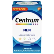 Centrum Men Multivitamin / Multimineral Dietary Supplement Tablets - 120ct