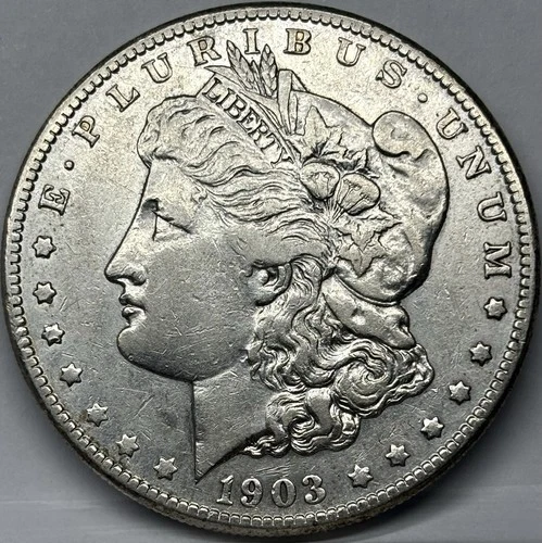 1903-S  Morgan Silver Dollar,  XF++ Range,  San Francisco Mint