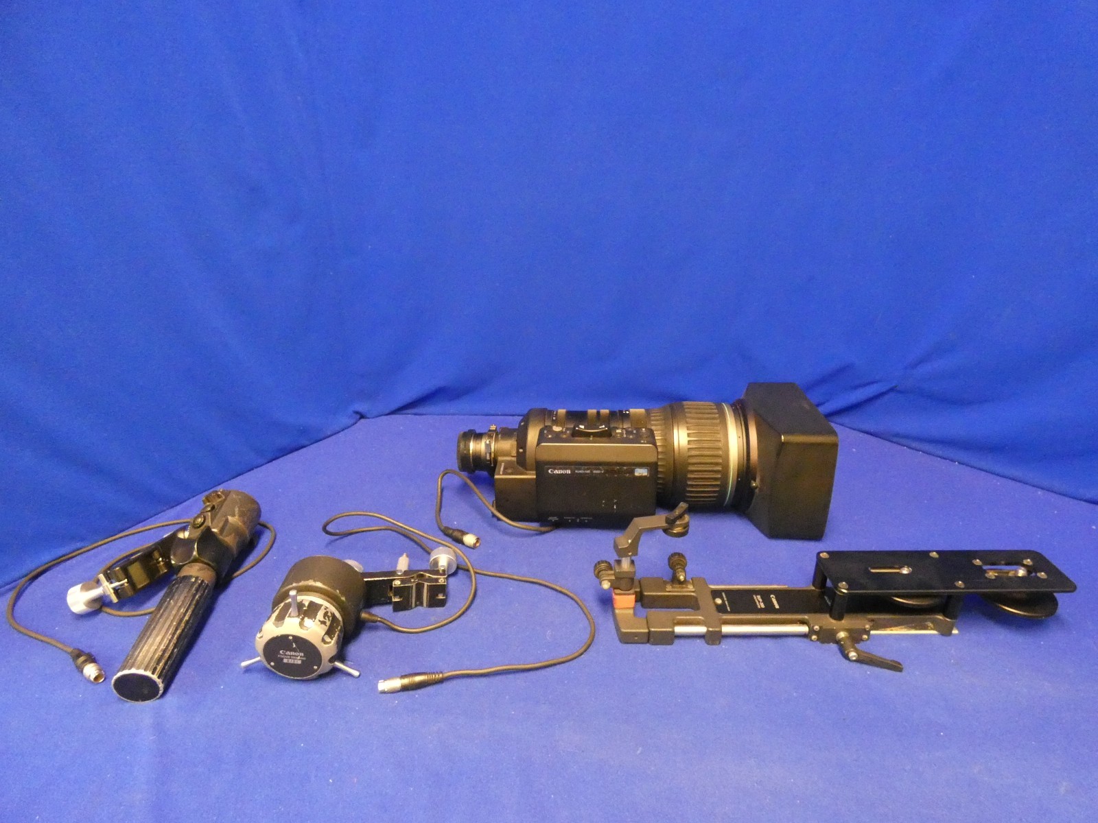 Canon HJ40x14B IASD-V 40X 2/3" B4 Mount HD Lens w/2x, SUP-300 Support, Servos