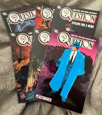 The Question by Denny O Neil TPB Lot Vol 1-6 Complete Set (DC Comics) OOP