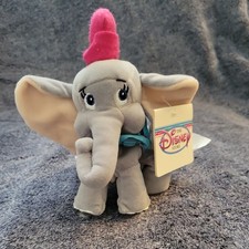 Disney Store Mini Bean Bag Dumbo The Elephant 8  Beanie Plush Retired with Tag