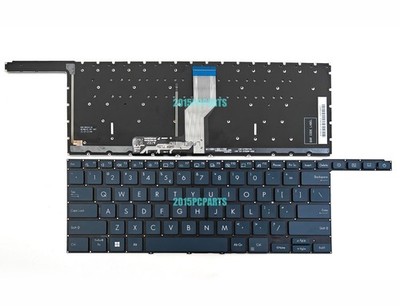 ASUS ZenBook Pro Duo 15 OLED UX582L UX582LR UX582Z UX582ZW Keyboard Backlit US
