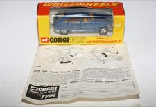 Corgi 202 Renualt 16TS, Blue, Mint in Original Box