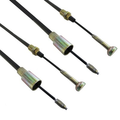 2x Bowdenzug Bremsseil passend f. Knott Glocke 22mm / Pilz Nippel HL=830 SL=1020