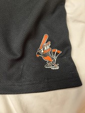 1995 Baltimore Orioles Russell Athletic Diamond Collection Black Jersey Mens Sm.