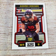 2023 Score - Rookies Andrei Iosivas #367 Red (RC)