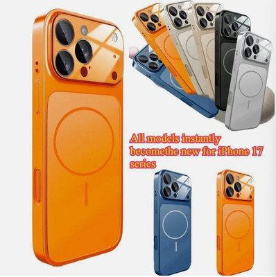 Matte MagSafe Magnet Glas Case Hülle für iPhone 17 16 15 14 13 12 Pro Max