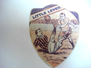 J. BAINES FOOTBALL SHIELD LITTLE LEVER