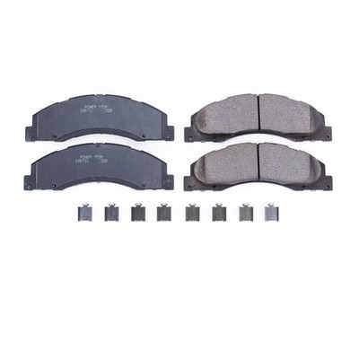 Power Stop for 08-14 Ford E-150 Front Z17 Evolution Ceramic Brake Pads