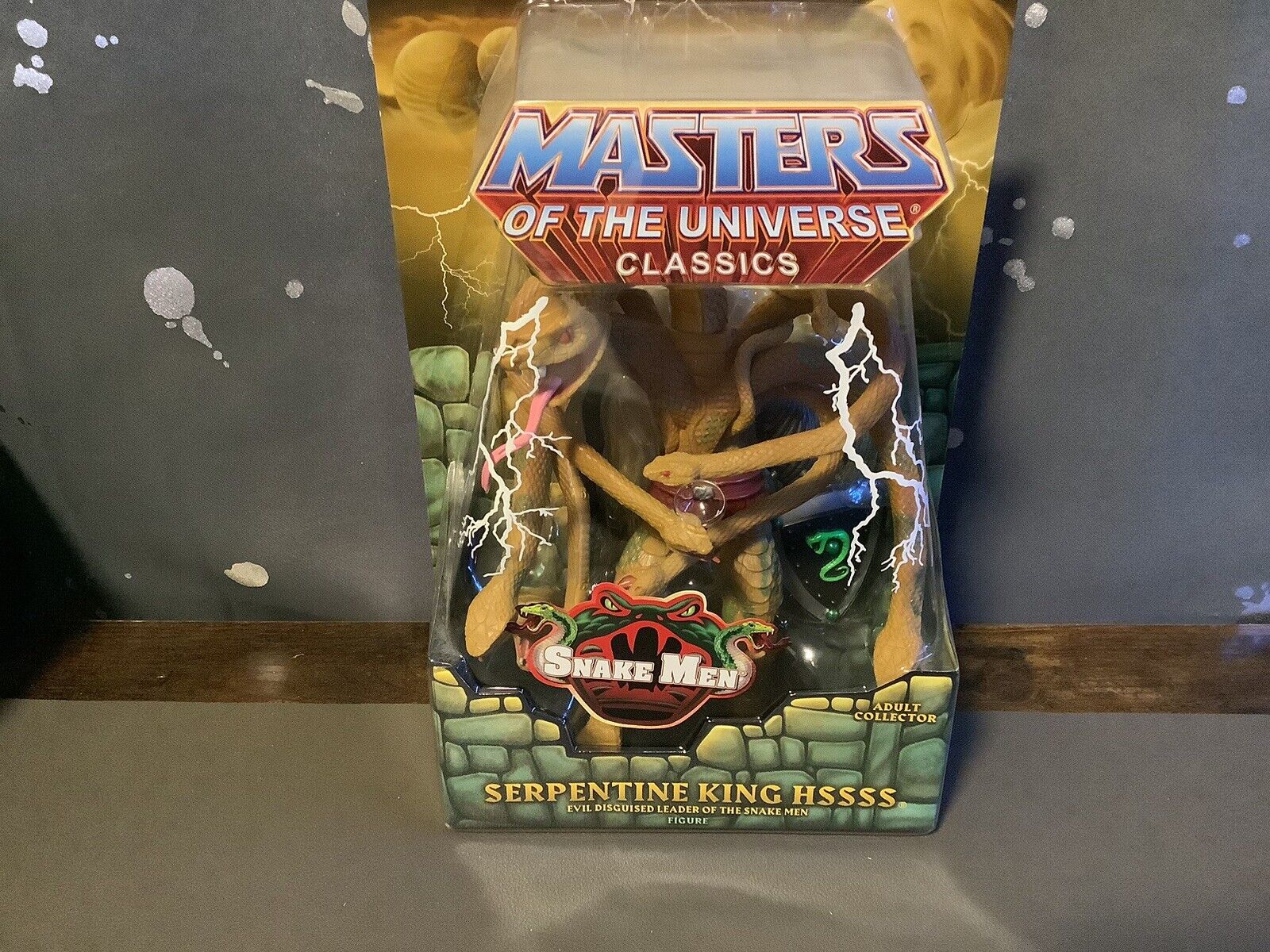 Mattel MOTU He-Man Masters of the Universe Classics Serpentine King Hsss New