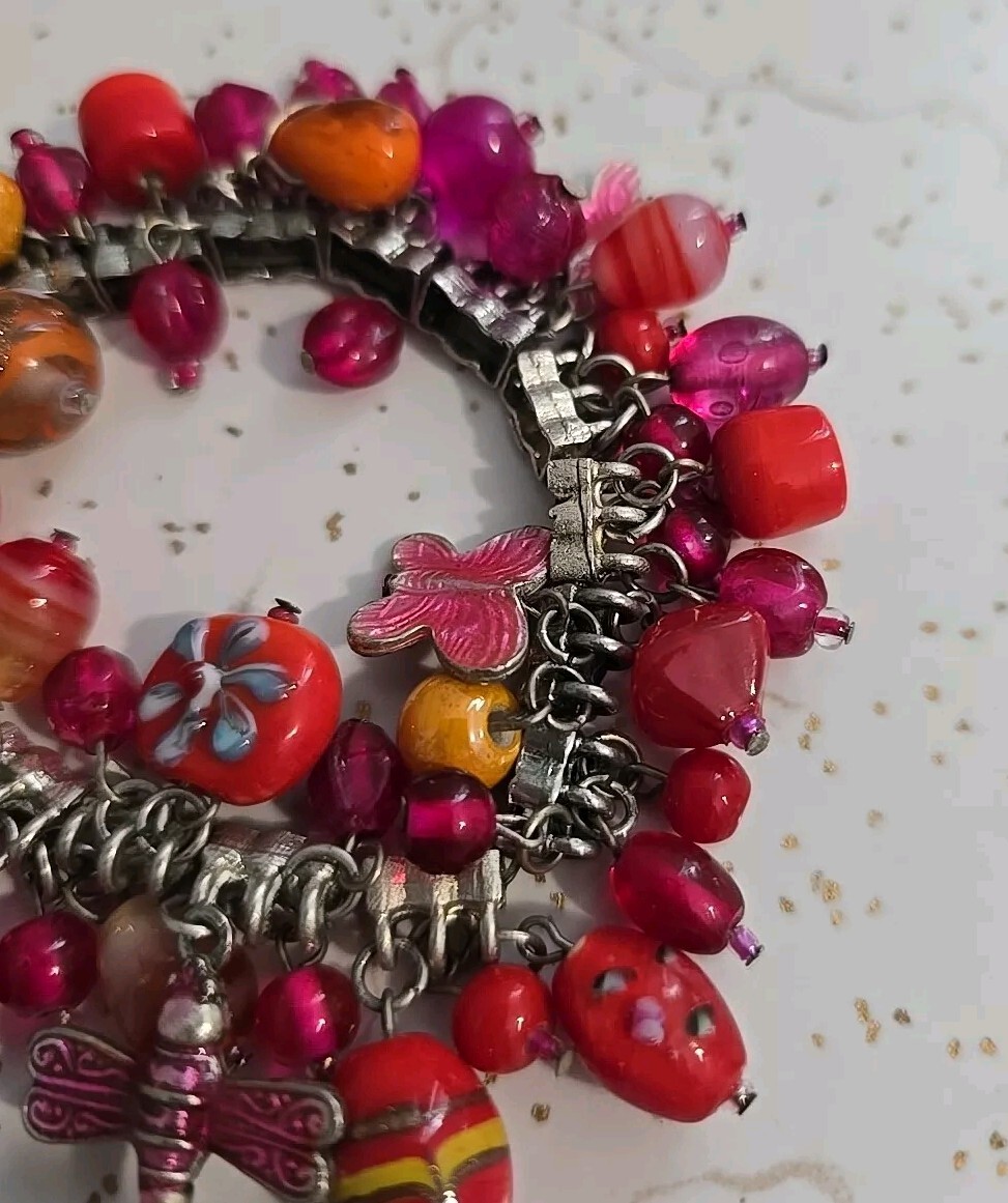 Red Charm Braclet - image 4