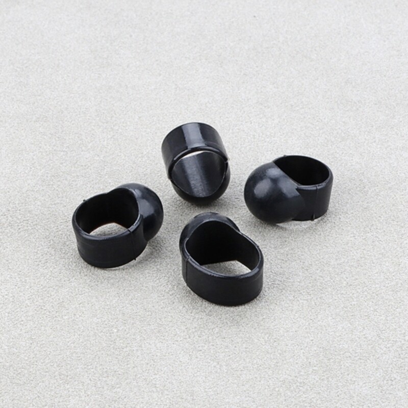 4 Pcs Steel Tongue Drum Finger Sleeves Silicone Drumstick Holders