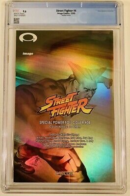 🔴 Street Fighter #4 Virgin Holofoil Edition Guile Variant CGC 9.6