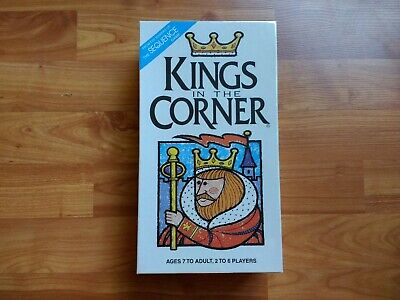 Jax 1996 Kings in The Corner Board Game Complete 2 to 6 Players 7 and Older for sale online