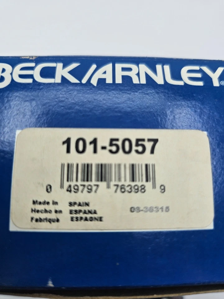 Extremo de varilla de amarre Beck Arnley negro 101-5057 para Volvo S40 Foto 3 de 4