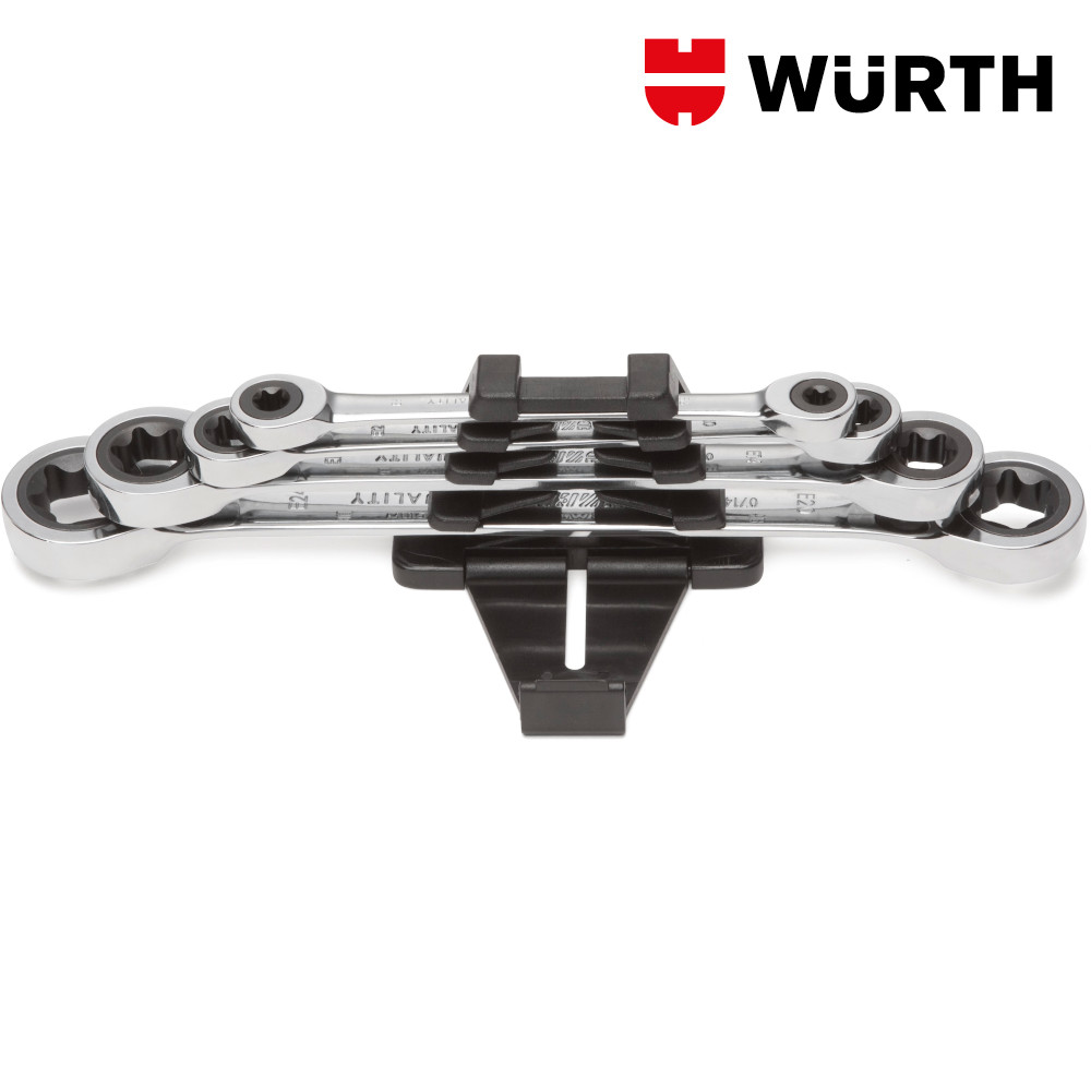 Chiavi A Bussola 1/2 A Cricchetto Kit 21pz In Pollici - WÜRTH - Foto 2