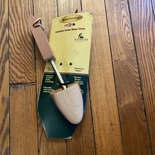 Size Small Aromatic Cedar Shoe Keeper Loafer Oxford Stretcher Womens 4w-6m