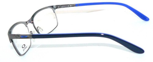 GAFAS OAKLEY TITANIO CEPILLADO AZUL INTUITIVO OX3157-01 BASTIDOR ASTILLA NUEVAS RACE - Imagen 4 de 5