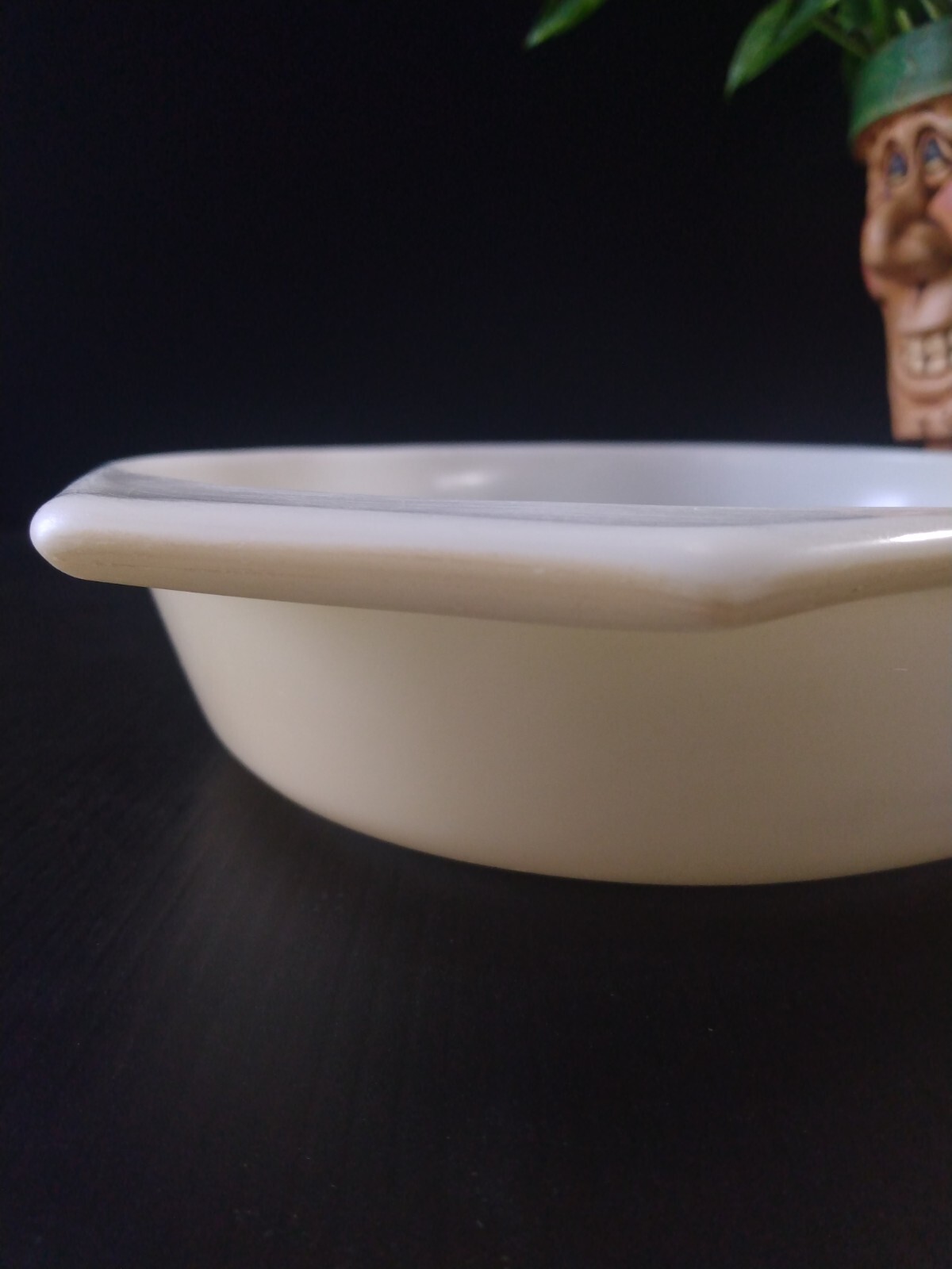 Pyrex Vintage Golden Acorn 1  1/2 Quart Handled Open Baker Casserole *EXCELLENT*