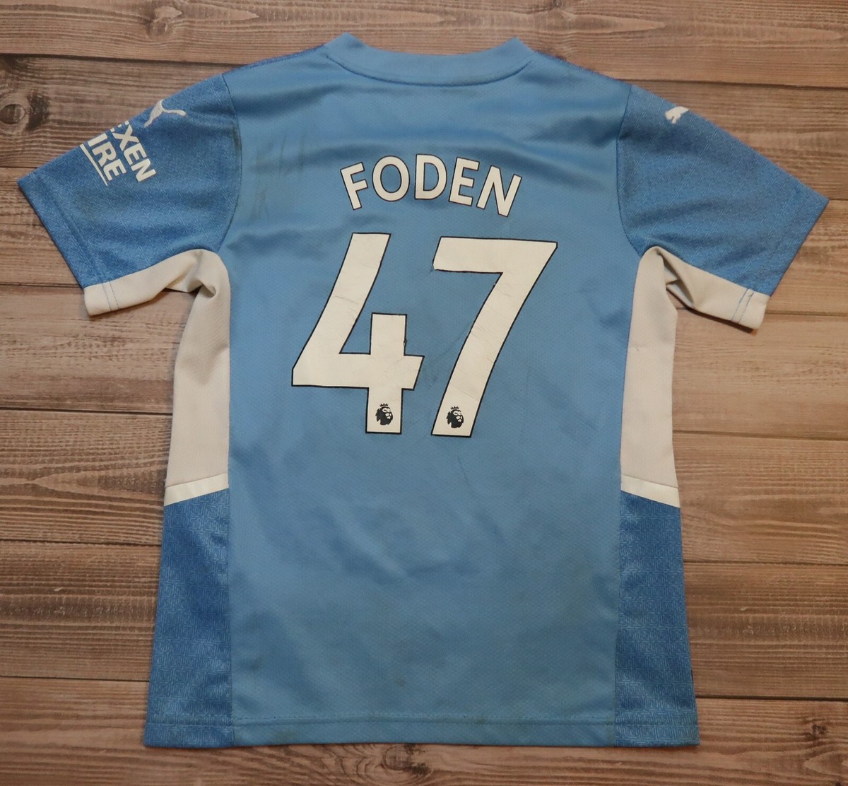 マンチェスター・シティ FODEN 47 3rd 2XL 2021/22 Manchester City Third Jersey #47 Foden Medium Puma