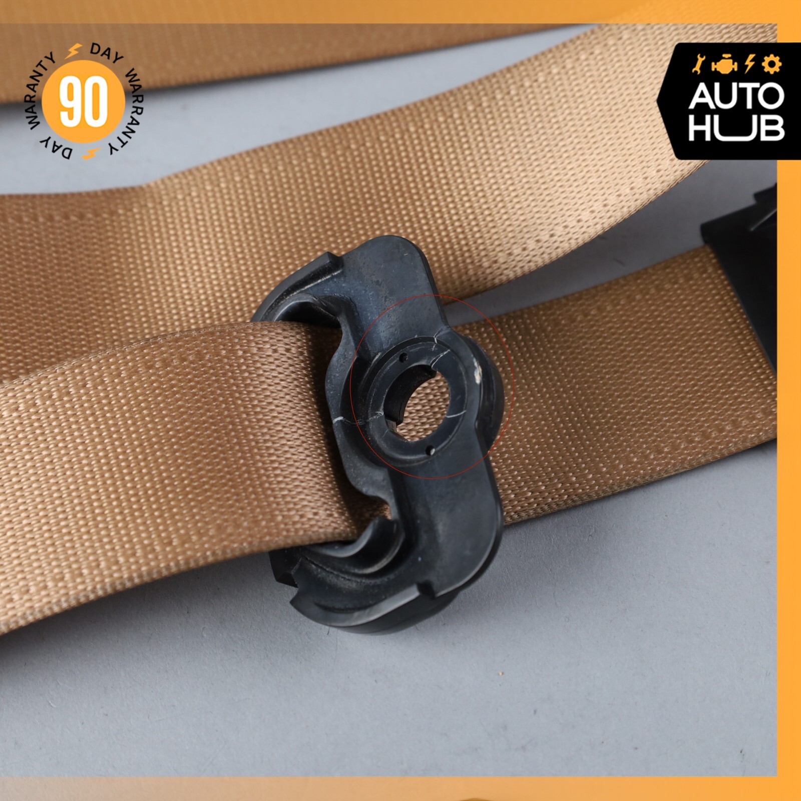 09-13 Maserati Quattroporte M139 Front Right Passenger Side Seat Belt OEM 50k