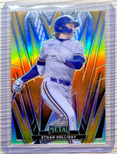 Ethan Holliday 2024 Leaf Metal NSCC National Convention GOLD Prismatic #'d 1/1