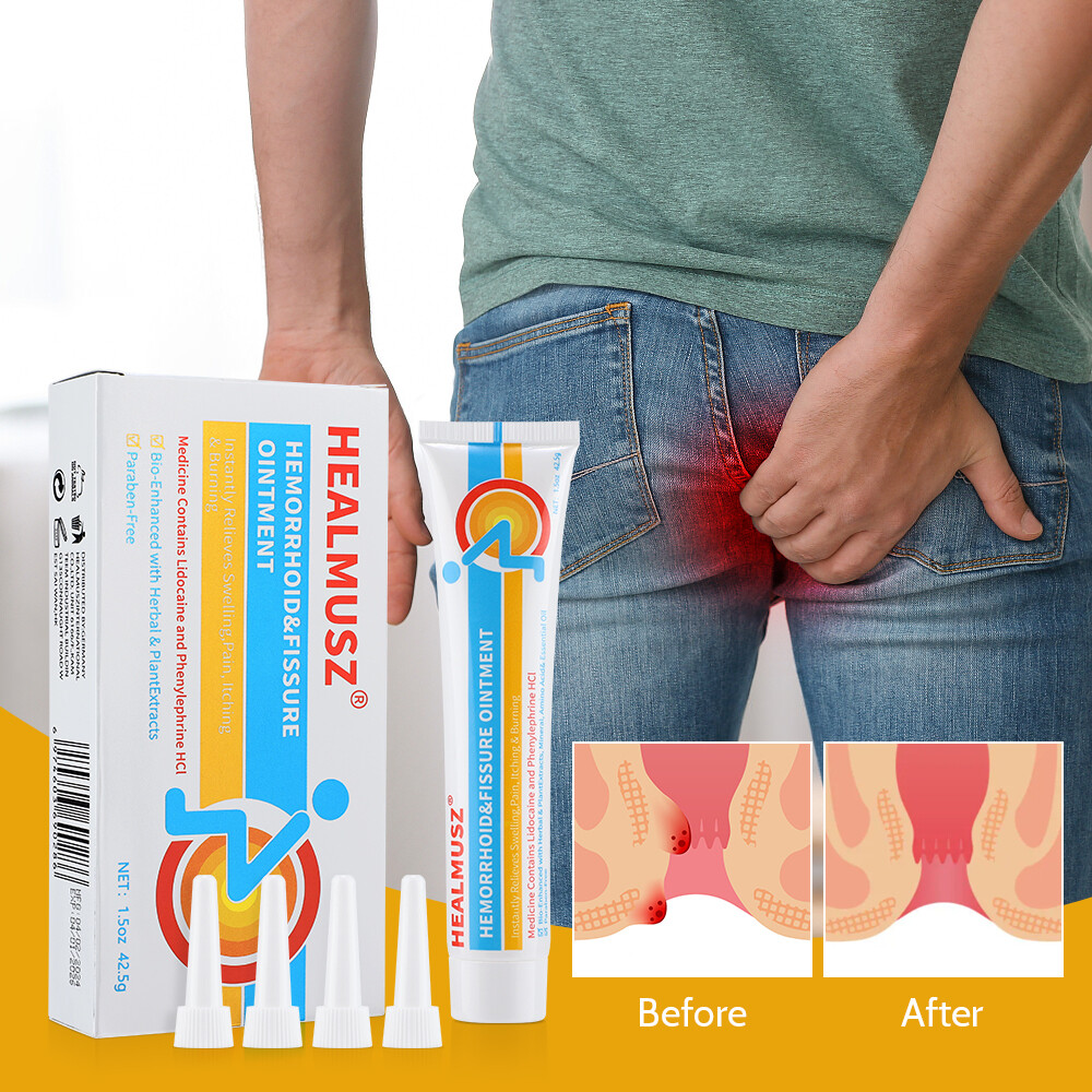 Herbal Hemorrhoids Ointment Rapid Relief Piles Anal Fissure