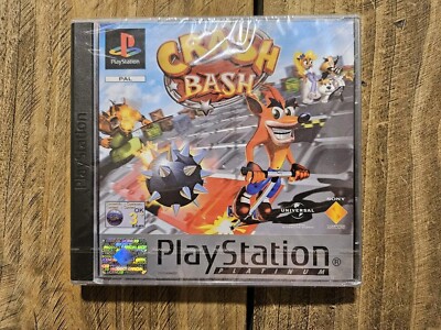 Crash Bash PS1 Sony PlayStation One Spiel (Platin) PAL - Brandneu Sealed