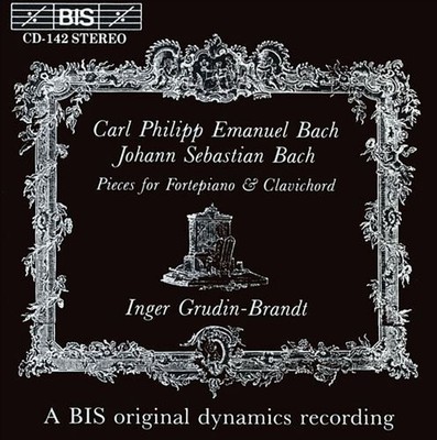 INGER GRUDIN-BRANDT C.P.E. BACH AND J.S. BACH: PIECES FOR FORTEPIANO AND CLAVICH