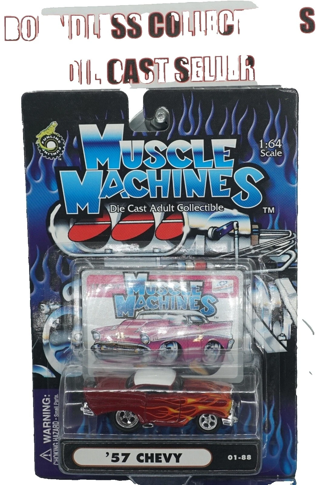 Plástico Muscle Machines vehículos diecast y de Juguete 1:64 Escala