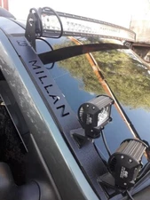 Windshield Pillar Mount Brackets LED Light Bar FITS Jeep Grand Cherokee WJ 99-04