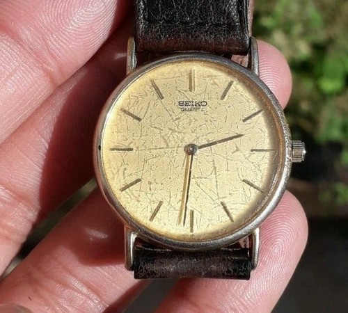 seiko quartez 5y30-7000 time corp one jewels .working | eBay