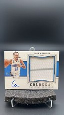 2023 Panini National Treasures Cole Anthony Colossal Materials Auto /25 #4386 AL