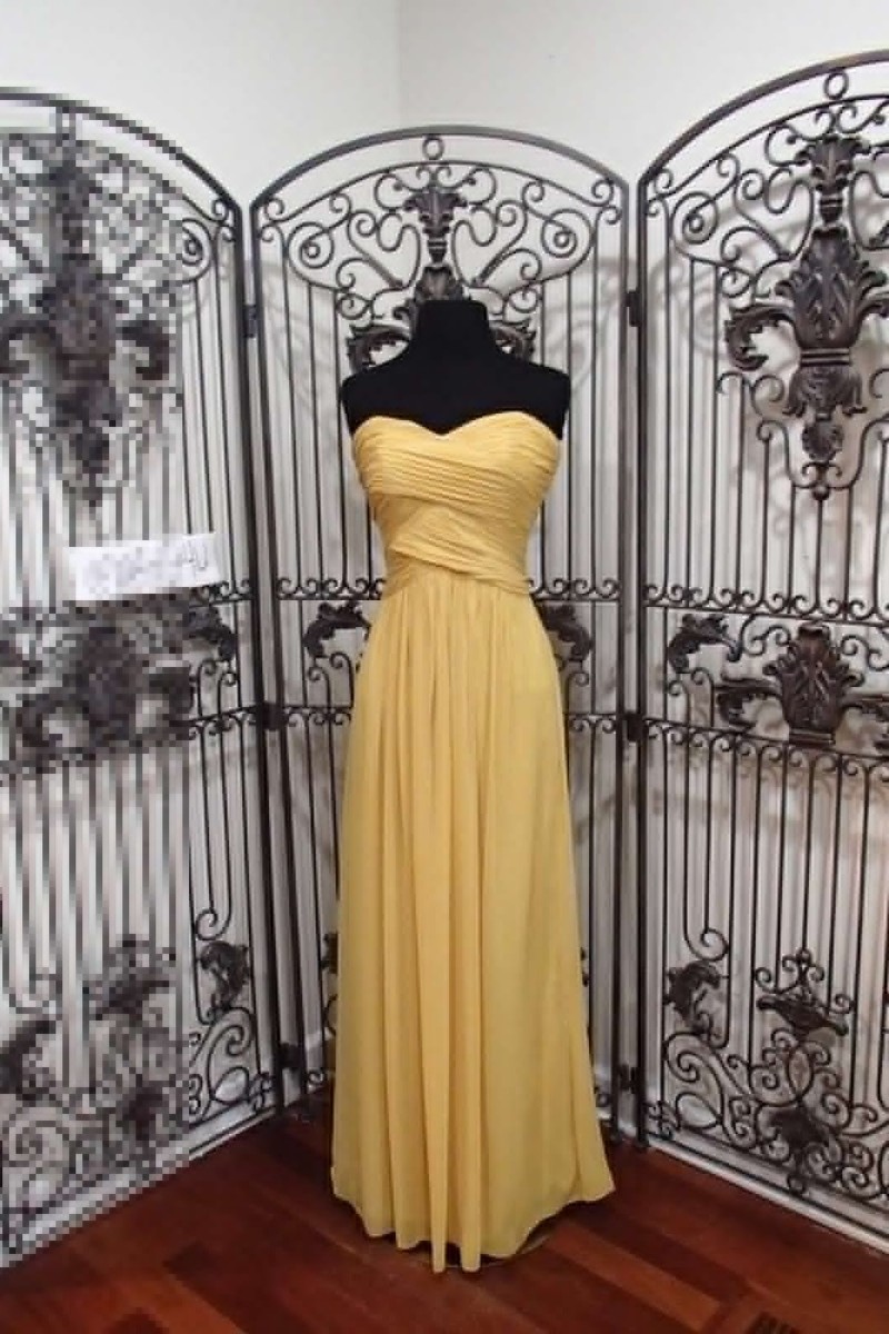 dessy formal dresses SR451 COLLECTION 2880 MAROGOLD SZ 8 LUX CHIFFON $305 DRESS GOWN Perfect for any special