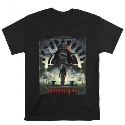 T-shirt Star Wars 40th Anniversary - Taille L - Gris - Neuf Avec étiquettes