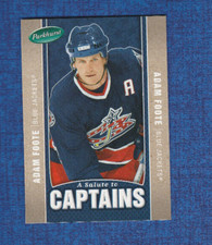 2005-06 Parkhurst Hockey A Salute to Captains  # 509 Adam Foote