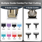 Hatteker 4In1 Cordless Hair Clipper for Men Hair Beard Trimmer Quiet Home Barber — photo 8