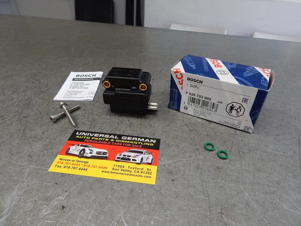 NUEVA VÁLVULA EHA 560SL 560SEL 300CE 300E 560SEC 190E 300SL 2437020007 ORIGINAL  Foto 2 de 4