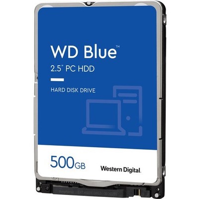 WD Blue WD5000LPZX 500 GB Hard Drive - 2.5'' Internal - SATA (SATA/600)