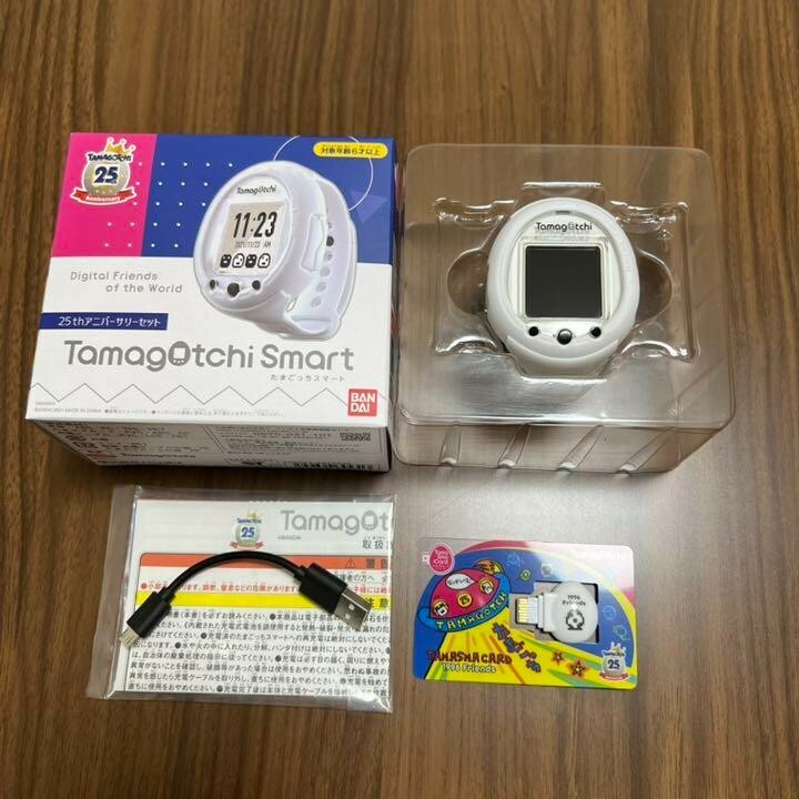 Tamagotchi Smart 25th Anniversary wrist watch digital pet game