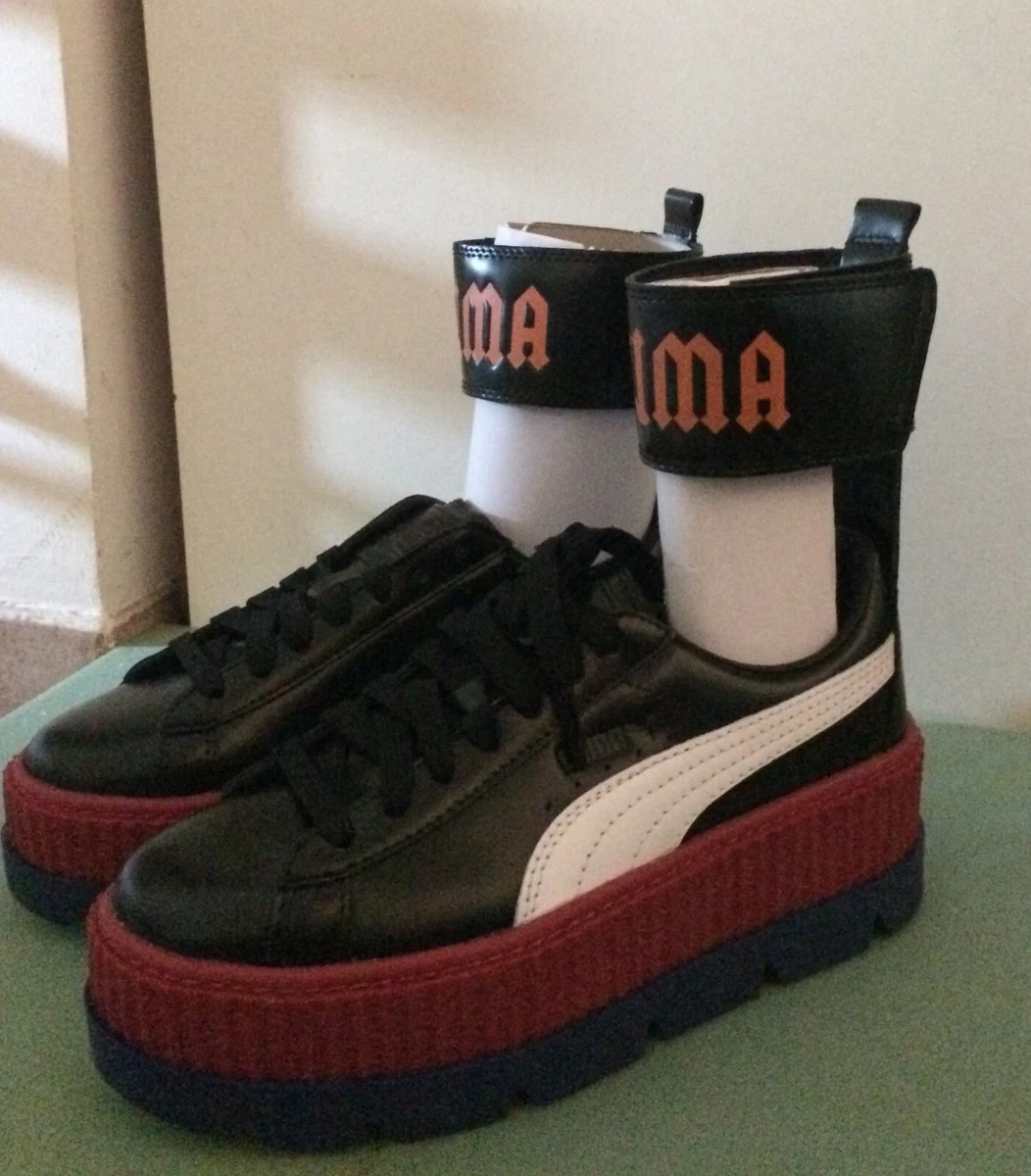 Puma women's fenty x ankle strap sneakers sales
