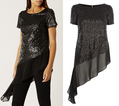 coast sequin tops