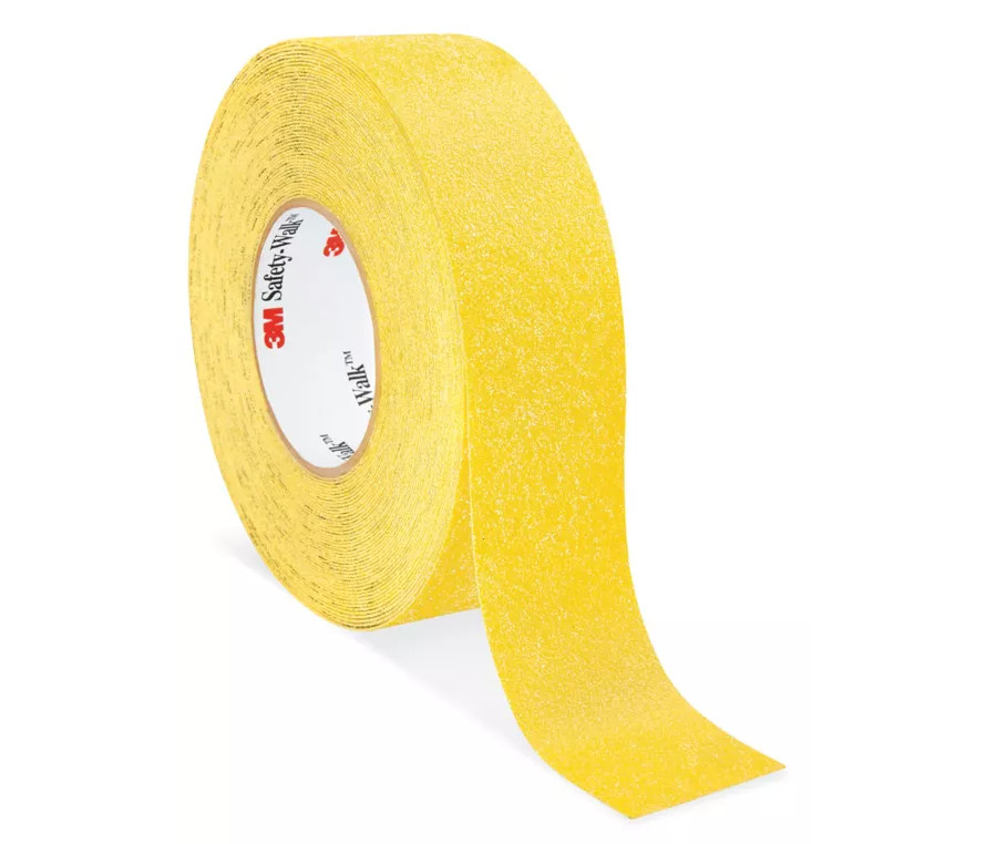 Cintas y peldaños GP antideslizantes amarillos de seguridad 3M Safety-Walk 630-B 2 pulgadas x 60 pies