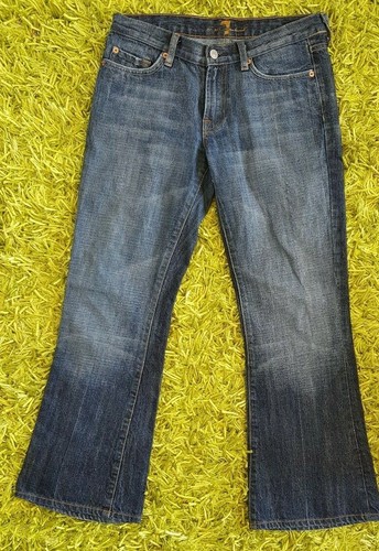 NEW 7 for all Mankind Flare Denim Jeans 