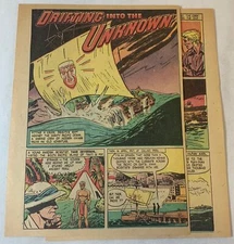 1948 three page cartoon story ~ THOR HEYERDAHL Swedish Scientist ~ Kon-Tiki