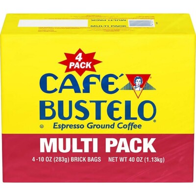 Cafe Bustelo Espresso Coffee, 4 pk./10 oz.