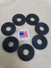 Oil Resistant Neoprene Rubber Washers 1 1/2" OD X 5/16" ID X 1/8" Thickness