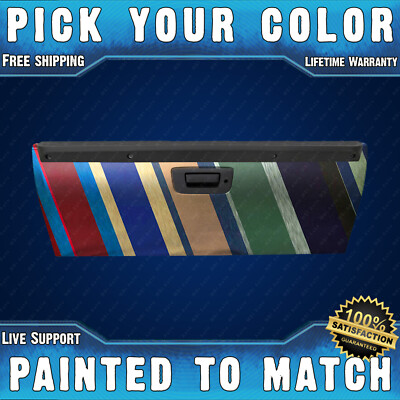 BRAND NEW Painted To Match Tailgate Assembly 2007-2013 Silverado Sierra w/ Lock