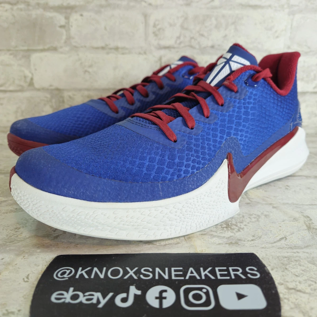 Nike Mamba Focus Coastal Blue Red for Sale | Authenticity